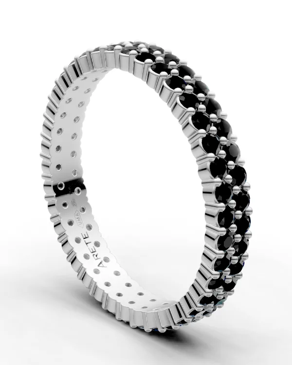 Two-Row Shared-Claw Eternity