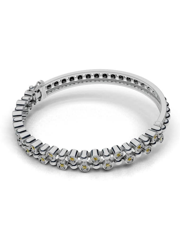 Ribbed Bangle