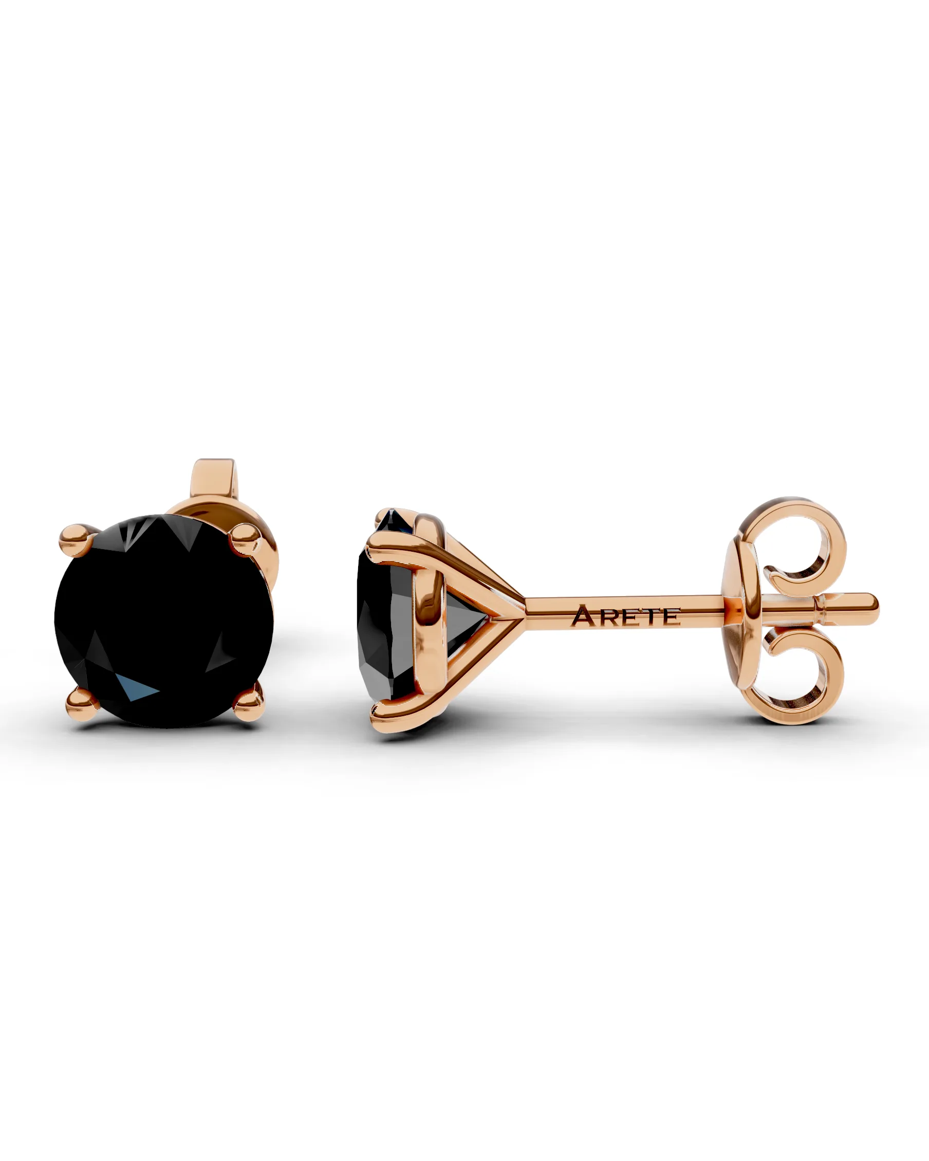 Bold Martini Solitaire Studs