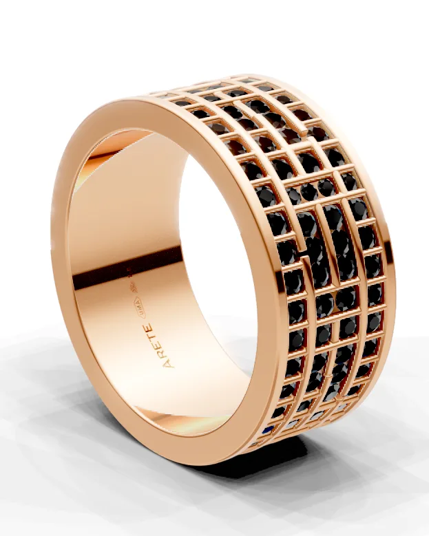 Grid Eternity Band