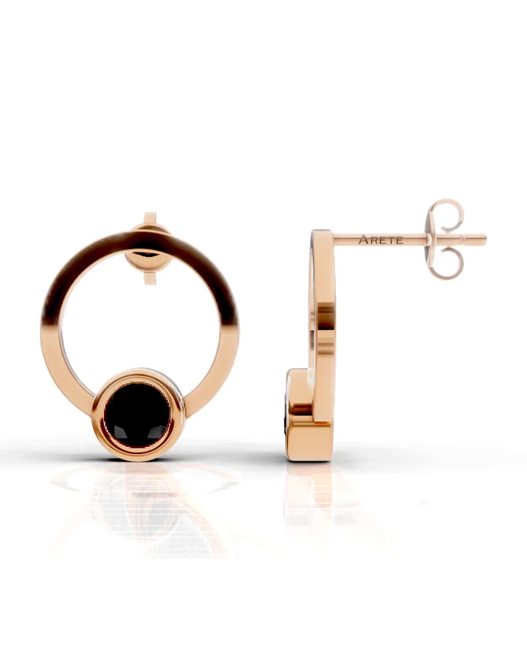 Statement Open-Circle Earrings