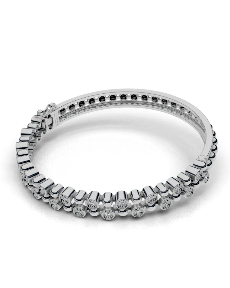 Ribbed Bangle