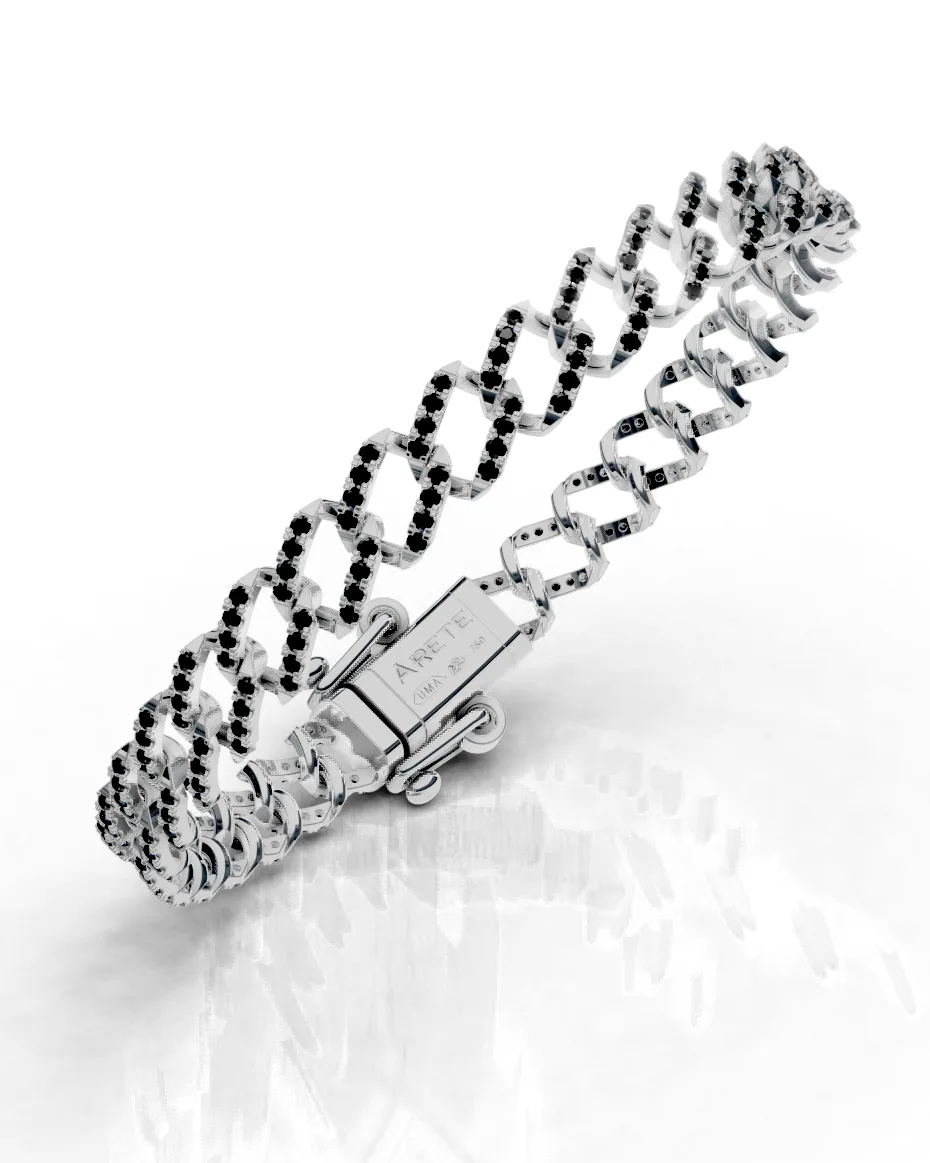 Open-Link Pavé Bracelet
