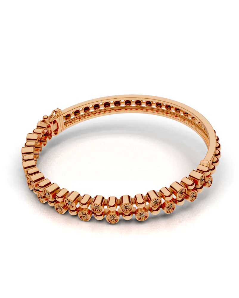 Ribbed Bangle