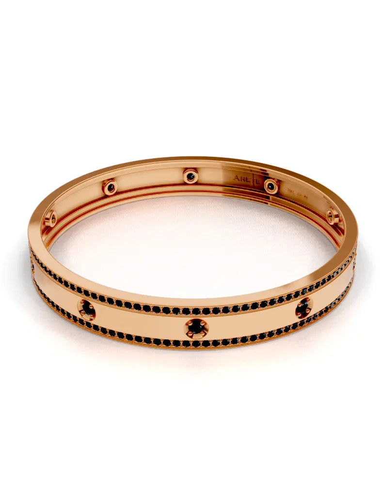 Wide Pavé Bangle