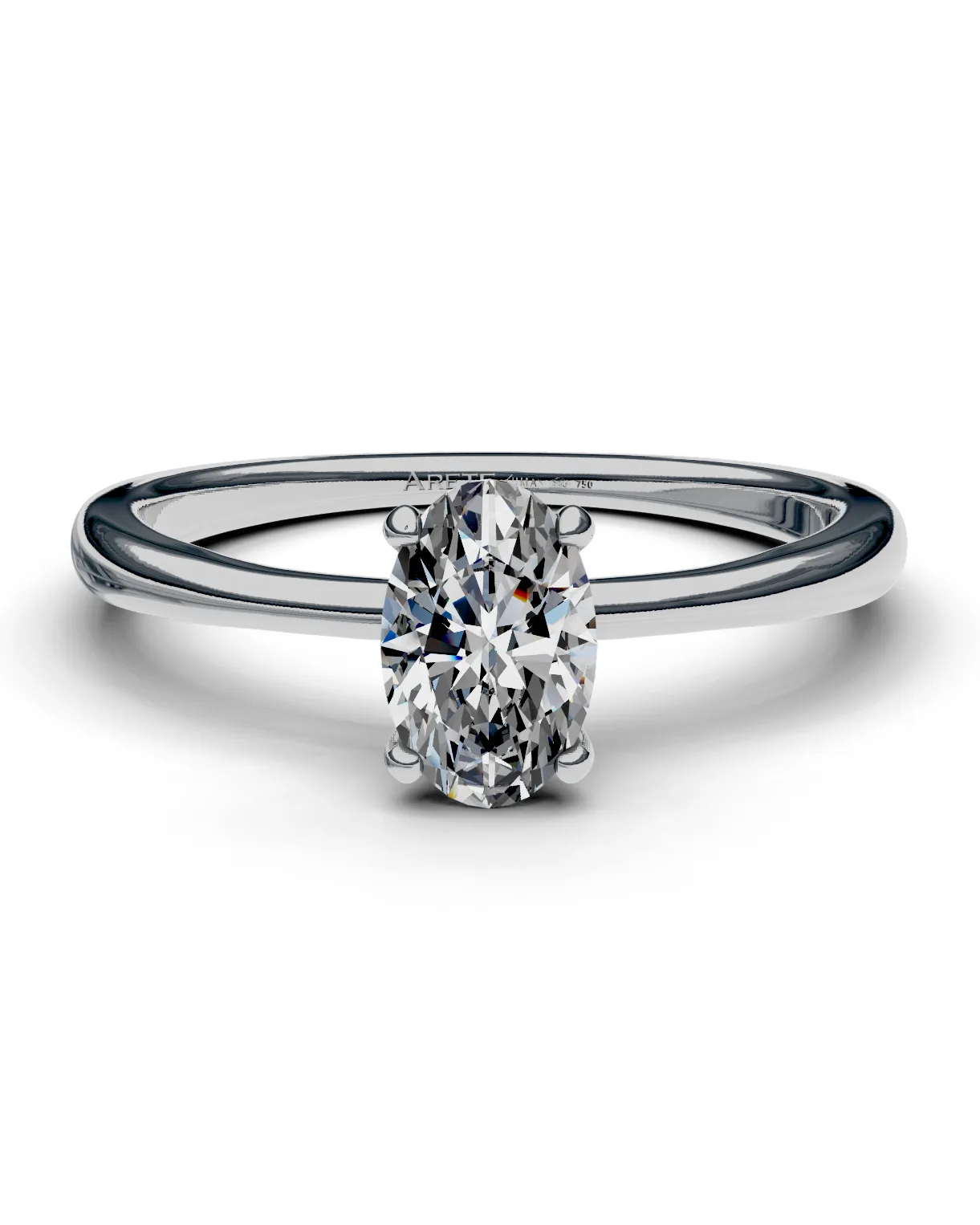 Engagement Rings with an Oval Diamond