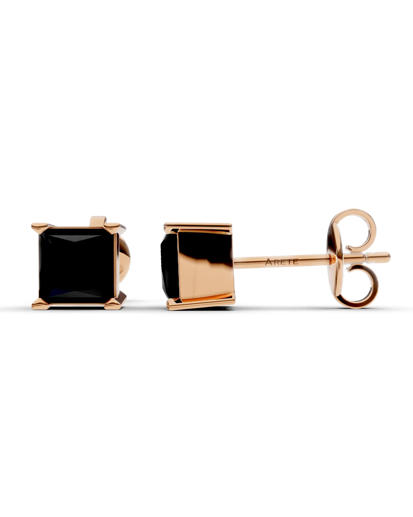 Princess Solitaire Studs