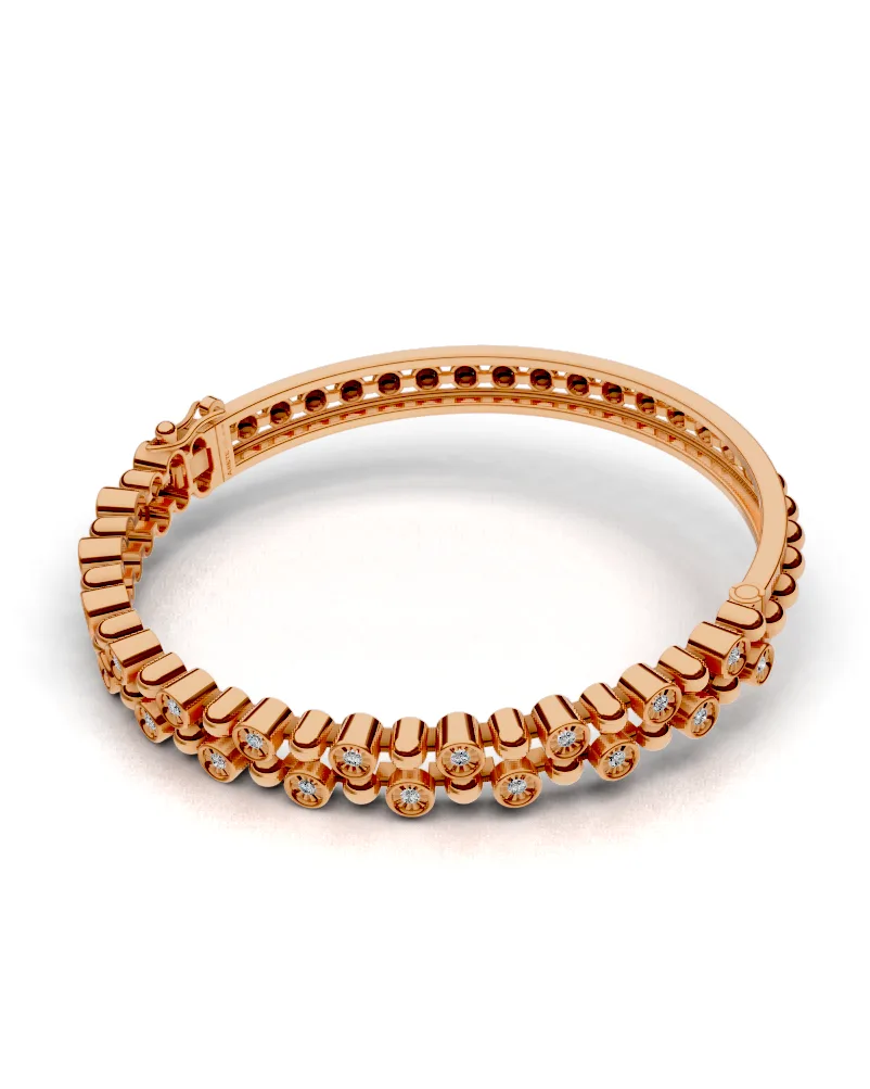 Ribbed Bangle
