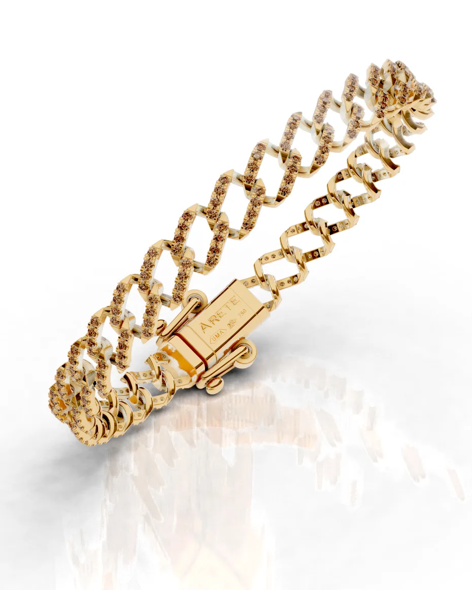 Open-Link Pavé Bracelet