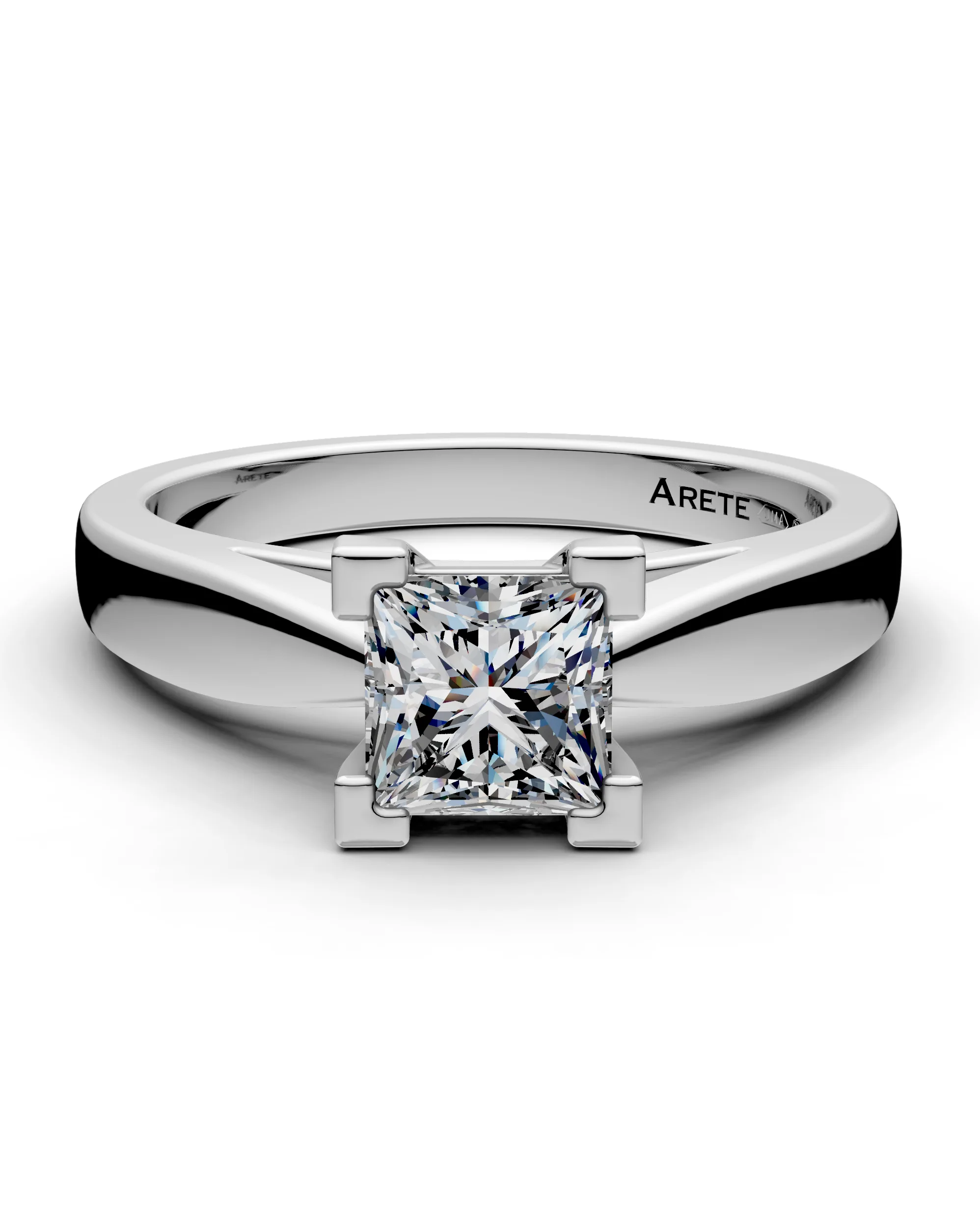 Princess-Cut Diamond Engagement Rings