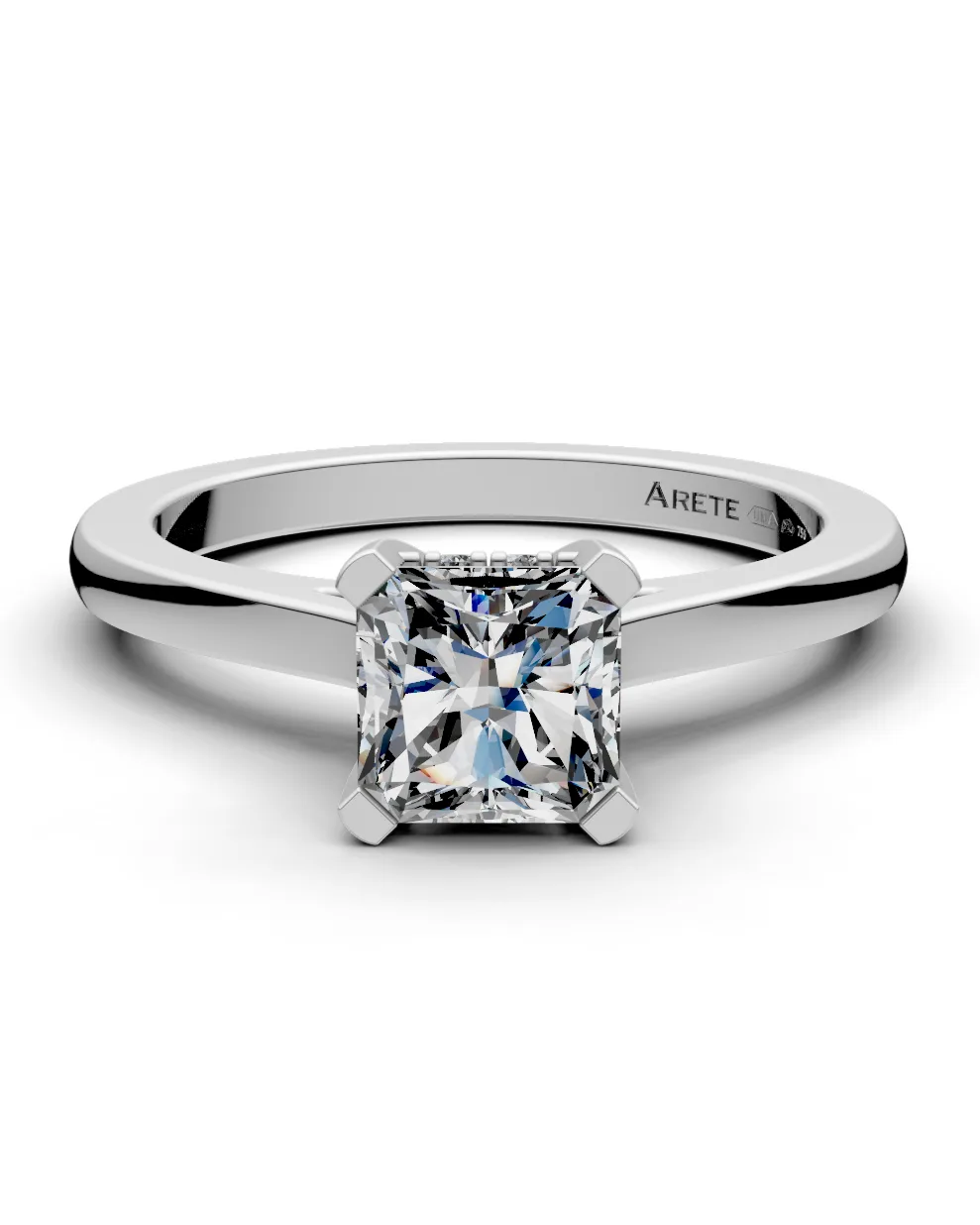 Asscher-Cut Diamond Engagement Rings