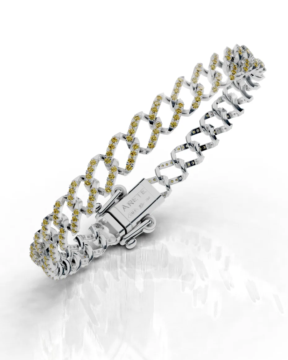 Open-Link Pavé Bracelet