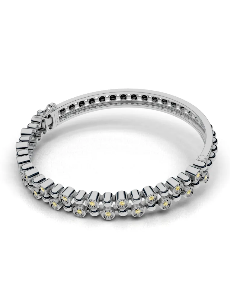 Ribbed Bangle