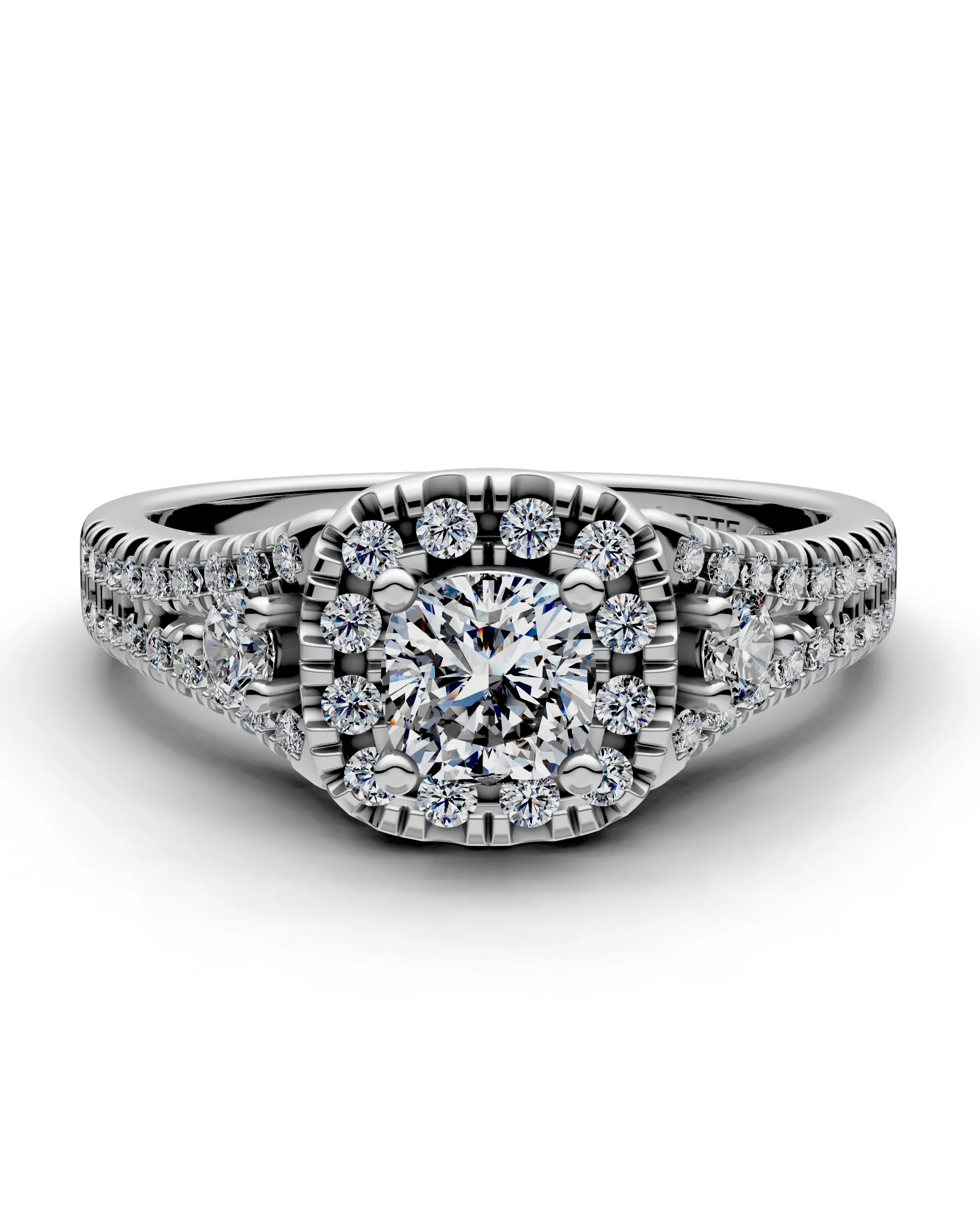 Engagement Rings with a Cushion Diamond
