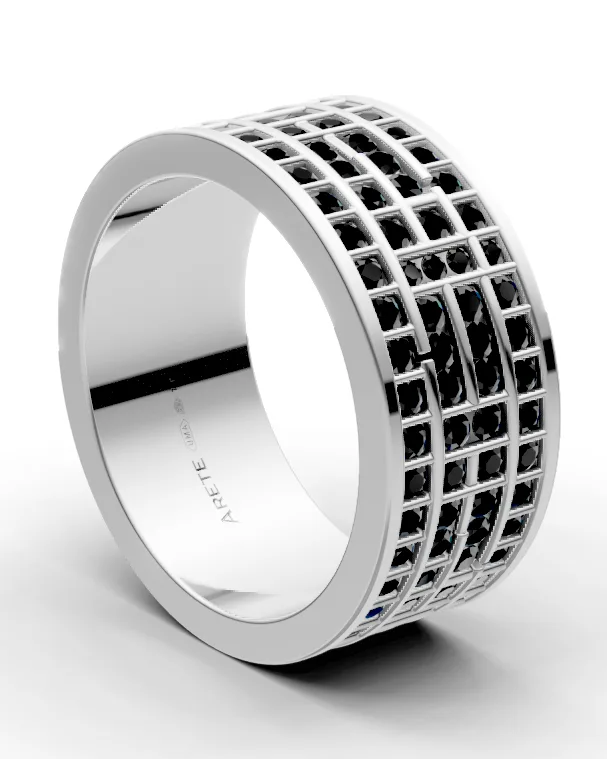 Grid Eternity Band