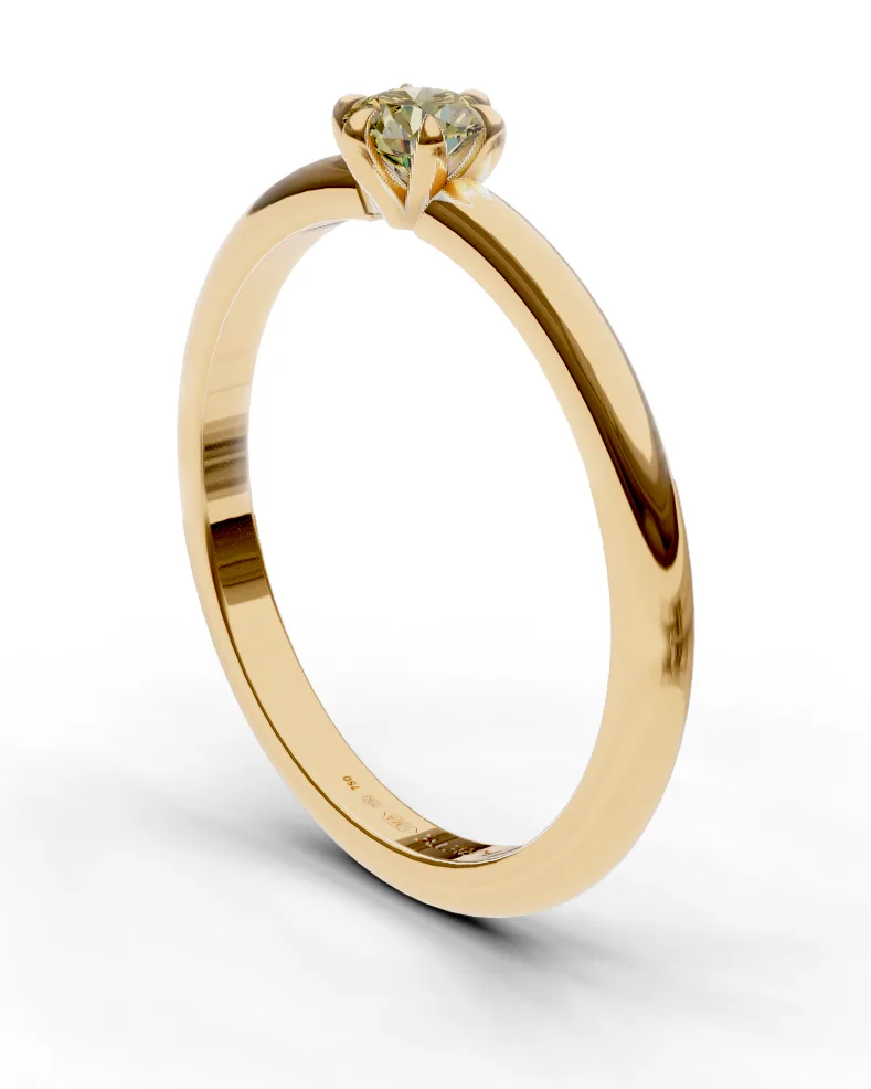 Petite Knife-Edge Solitaire