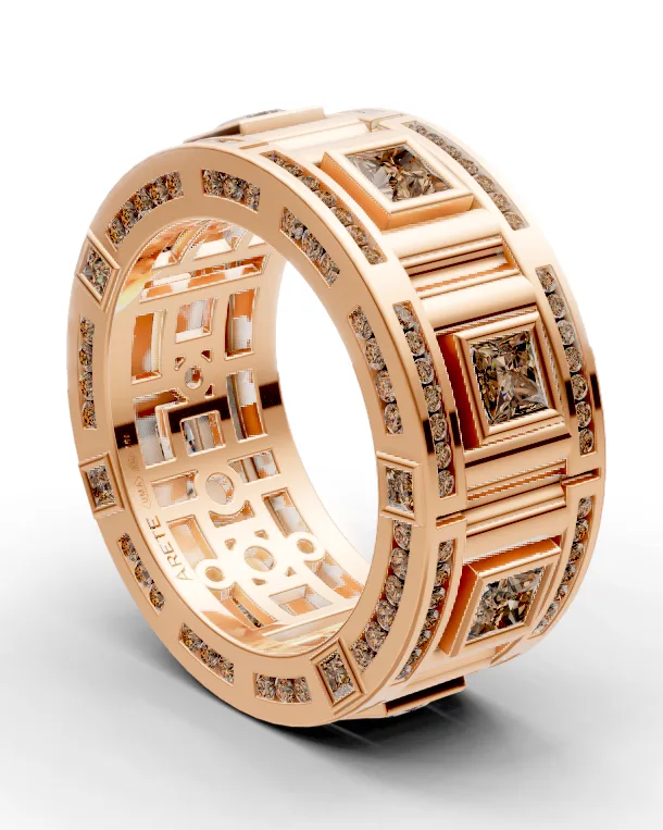 Architectural Eternity Band