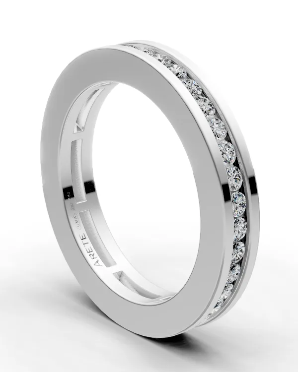 Fine-Stone Channel Eternity