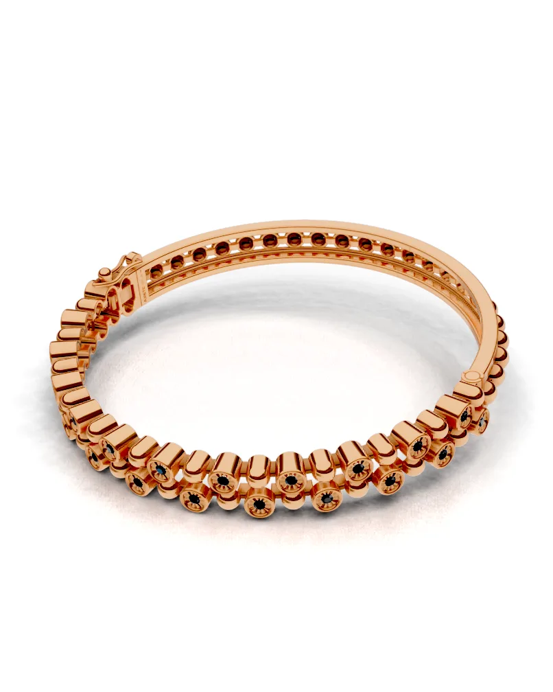 Ribbed Bangle