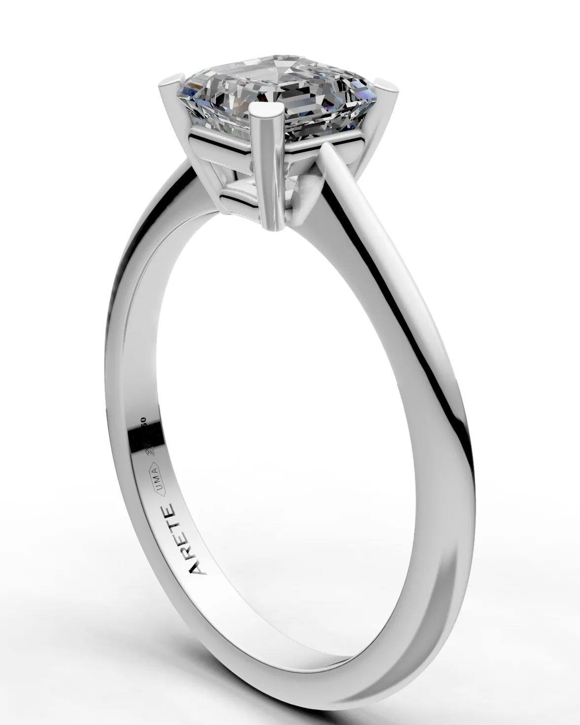 Asscher Solitaire