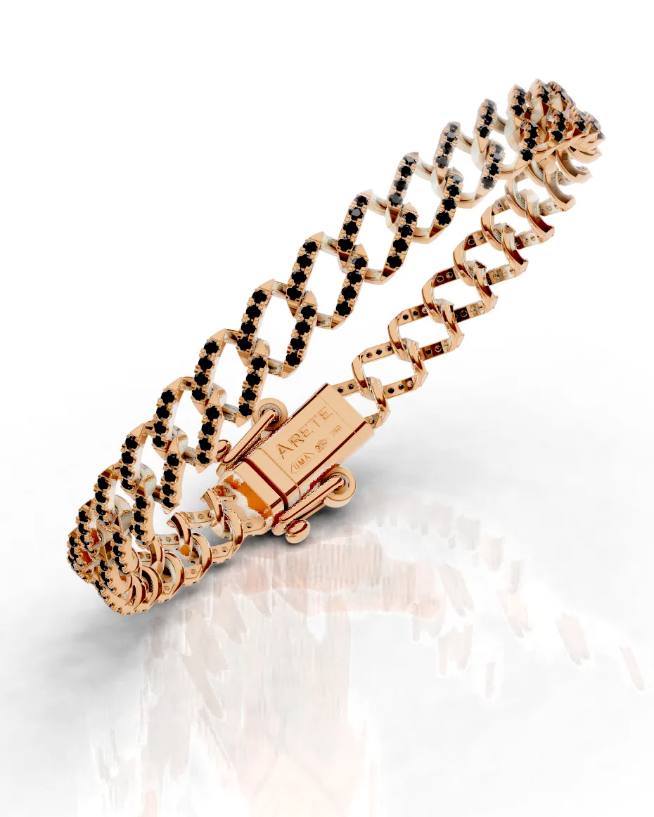 Open-Link Pavé Bracelet